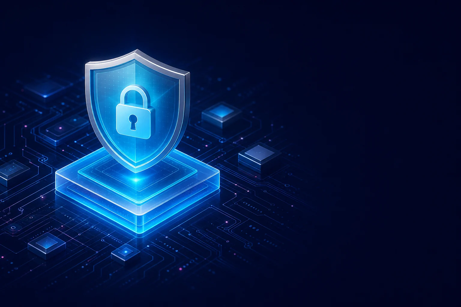Luminous security shield over an encrypted data platform